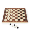 Gra 3w1 szachy warcaby backgammon magnetyczne drewniane