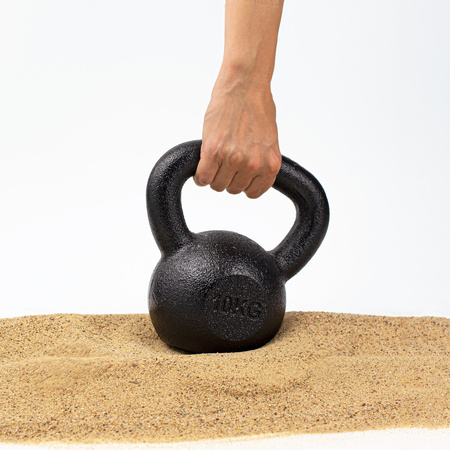 Kettlebell 10kg żeliwny BA-KCZ10 Pretorians