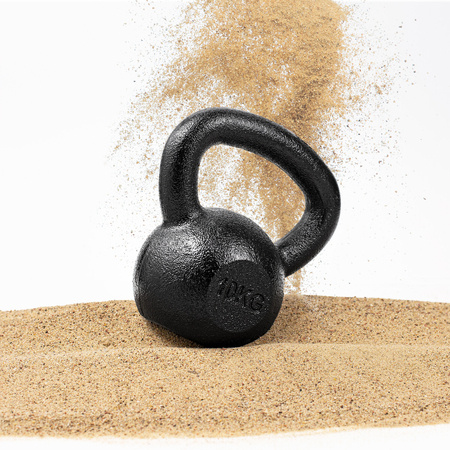 Kettlebell 10kg żeliwny BA-KCZ10 Pretorians