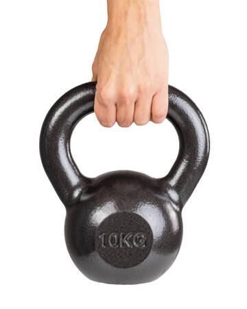 Kettlebell 10kg żeliwny BA-KCZ10 Pretorians