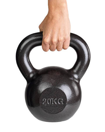 Kettlebell 20kg żeliwny BA-KCZ20 Pretorians