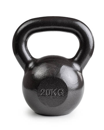 Kettlebell 20kg żeliwny BA-KCZ20 Pretorians