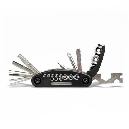 Multitool rowerowy narzędzie wielofunkcyjne 16w1 zestaw kluczy MR1